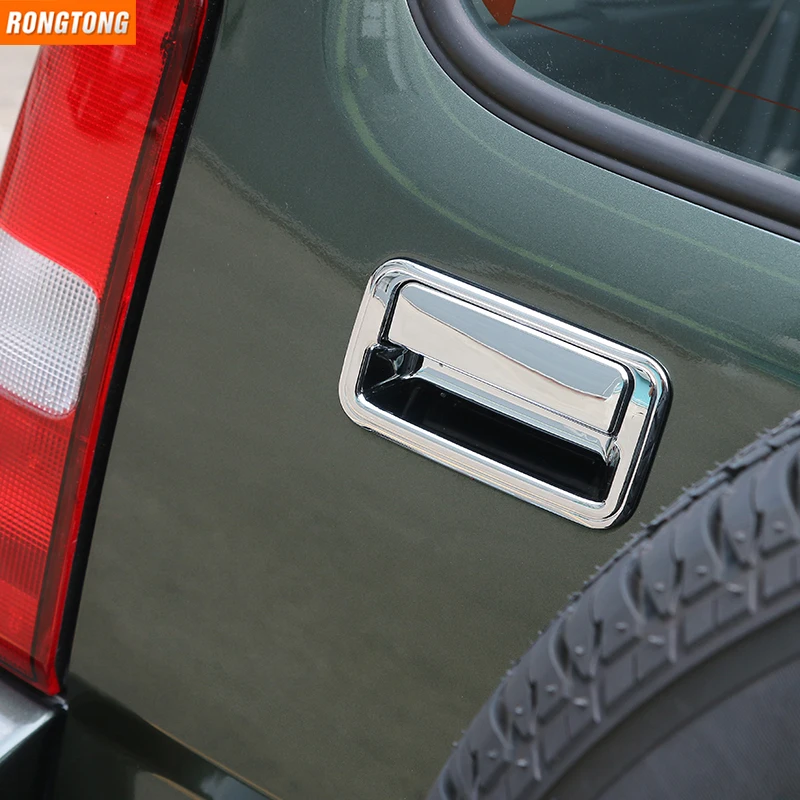 High-quality Exterior Accessories ABS Tailgate Handle Cover Tail Gate Handle Decoration Trim For Suzuki Jimny 2007-2017