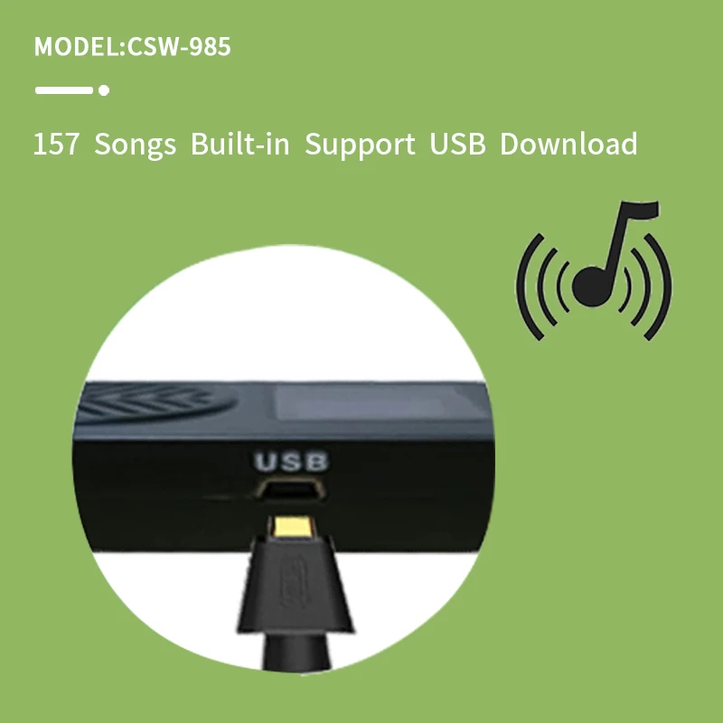 Factory offer waterproof  Mp3 Birds Voice 50W Remote Control Animal Fox Deer Call Hunting Caller With Buzzer CSW-985R