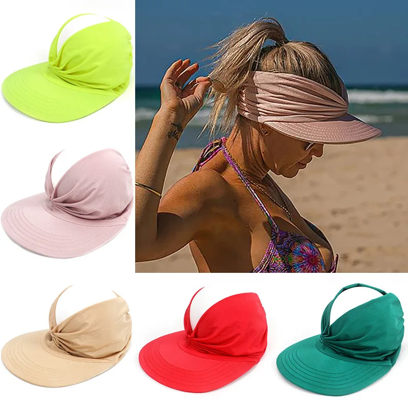 2022 New arrival summer UV protection sun hat Outdoor fashion trend empty top hat style creative big brim hat
