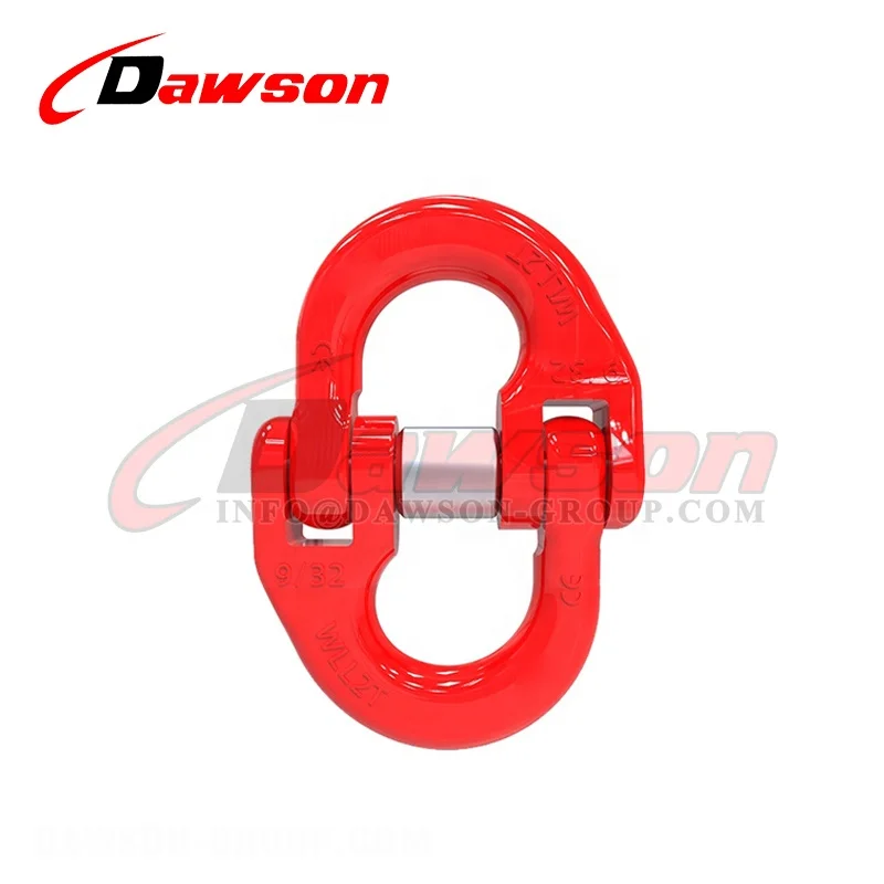 DAWSON китайский поставщик Циндао кованая легированная сталь G80 9/32 ' соединительная муфта 2T для сборки цепных строп