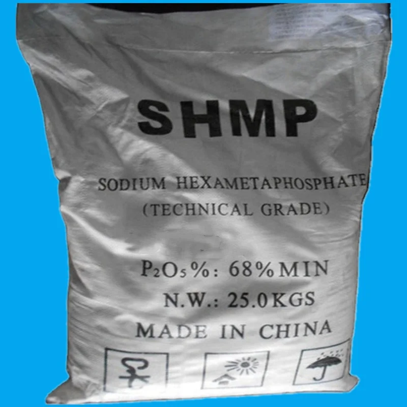 TECH GRADE SHMP 68%WHITE CRYSTAL SODIUM HEXAMETAPHOSPHATE SHMP 68%