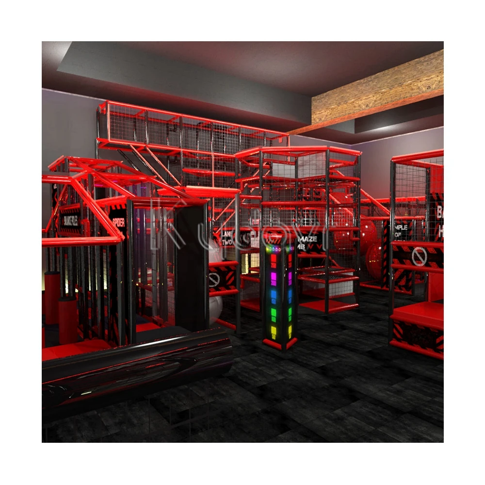 Indoor amusement active sport park interactive physically challenging kydavr team building activate game bunker escape room