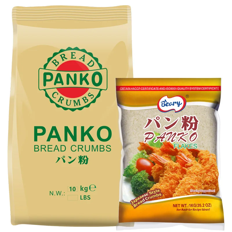 2024 Beary Wholesale Premium Quality Japanese Panko Breadcrumbs - 500g Bakery Breadcrumbs useful for Different Recipe