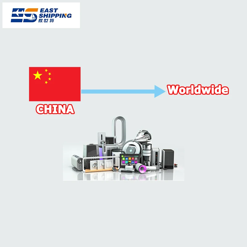 East Shipping Products To Saudi Arabia Sea Freight Forwarder Shipping Agent Consumer Electronics Products To Saudi Arabia