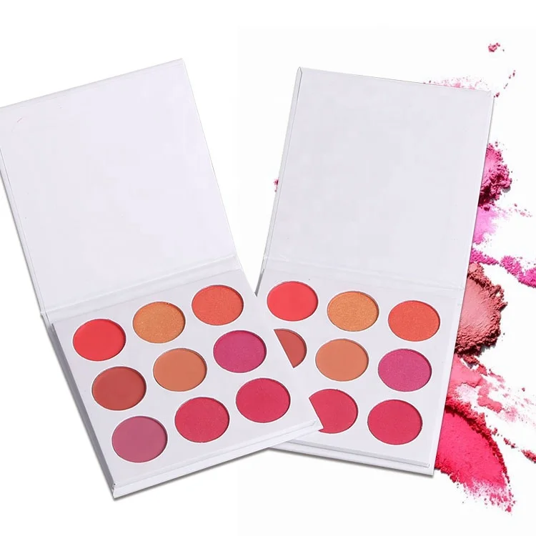 Модные Цветные органические румяна, палитра румян, пудра, румяна, свадебные Румяна для макияжа, частная торговая марка