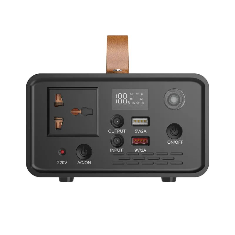 ESG High Quality Portable 500W Capacity Waterproof 110V Or 220V Outdoor Emergency Power Supply