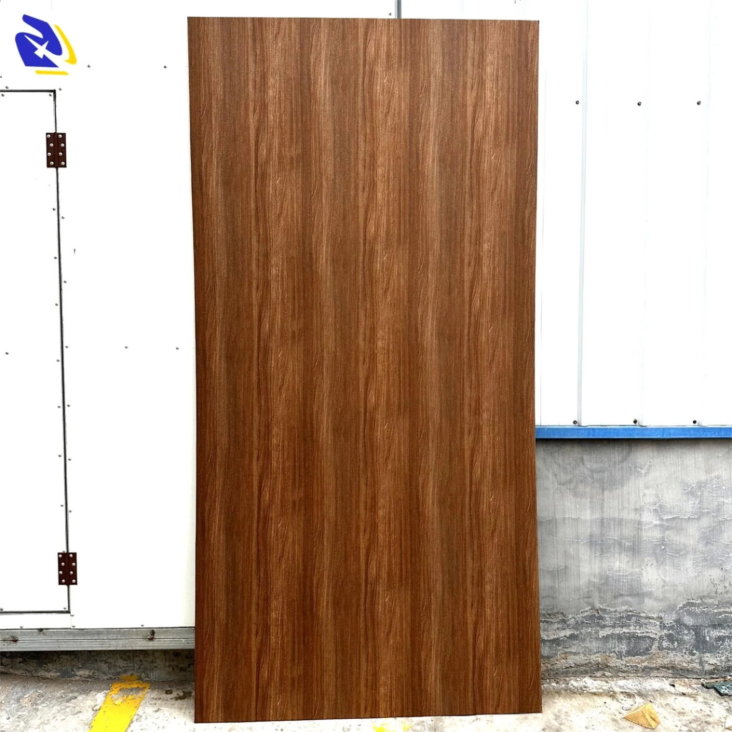 Unique Golden Walnut Texture Wall Panel New Color Embossed PVC Foil Roll Decorative Wood PVC Film for Door Furniture Films