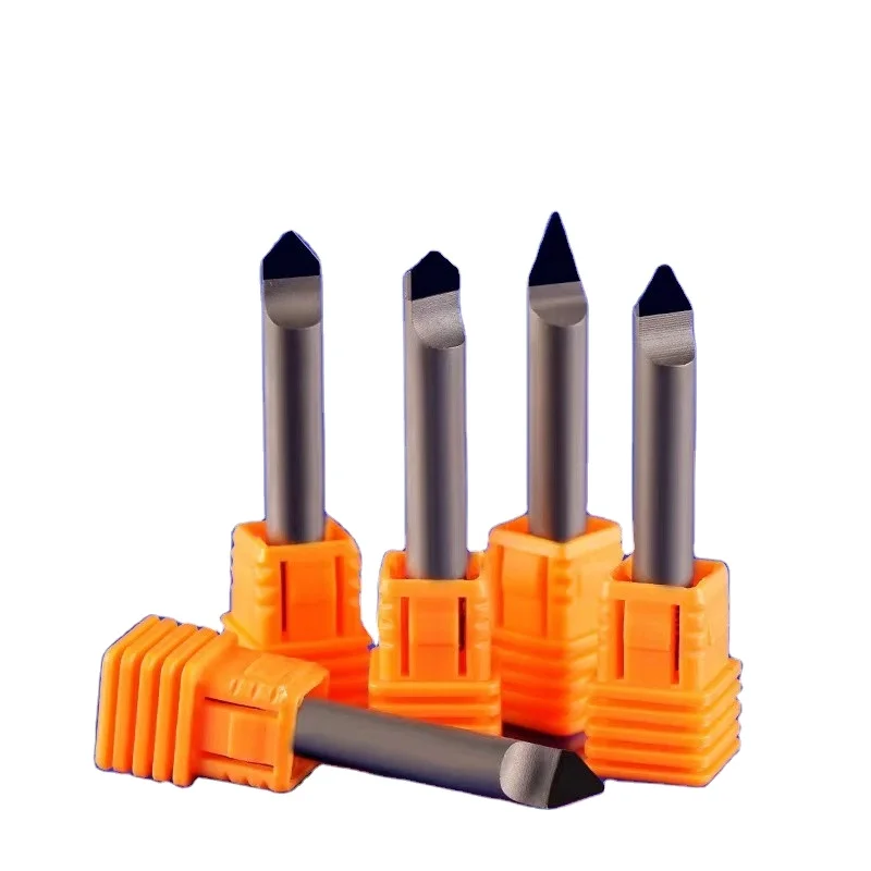 PCD  Flat Bottom Engraving cutter for Stone/ Granite/ Marble /Tombstone