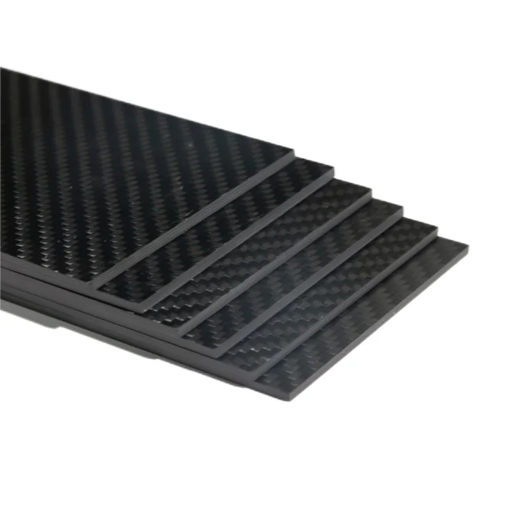 0.1mm 0.2mm 0.3mm 0.5mm Light Weight Carbon Fiber Sheet CFRP Plate Custom