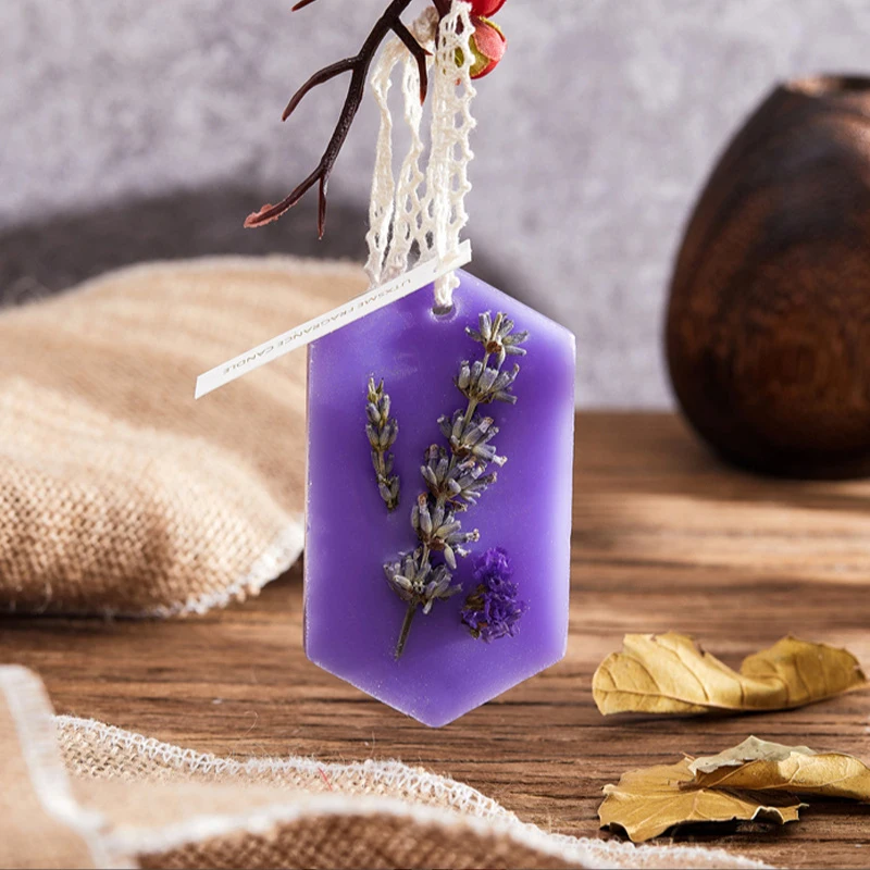 Fashion Aromatherapy Wax Tablets Factory Immortal Sola Flower Aromatherapy Pendant for Wardrobe Air Purification Fragrant Sachet