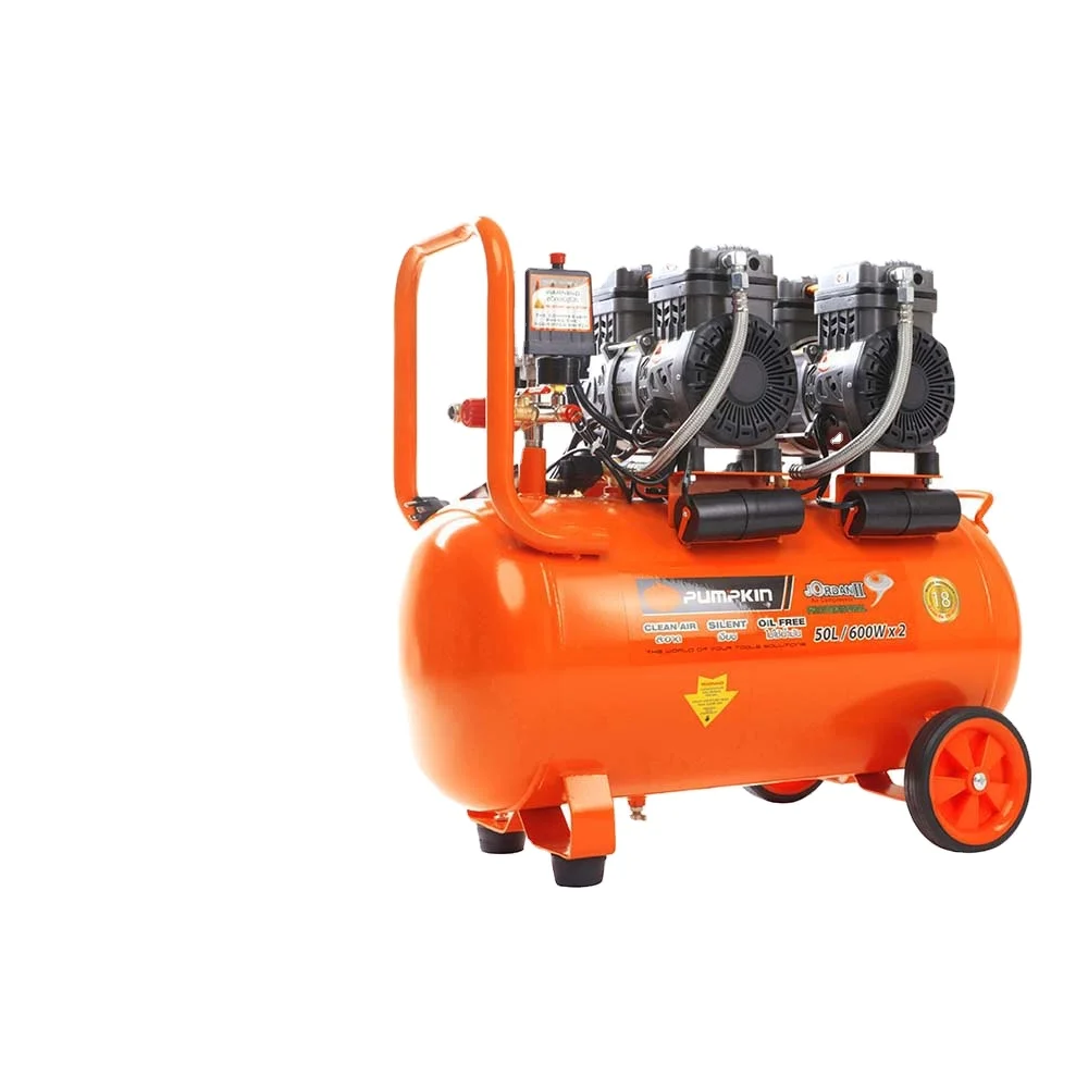PUMPKIN TOOLS 110V COPPER WIRE 50L OIL FREE AIR COMPRESSOR 1200W MTC31540L