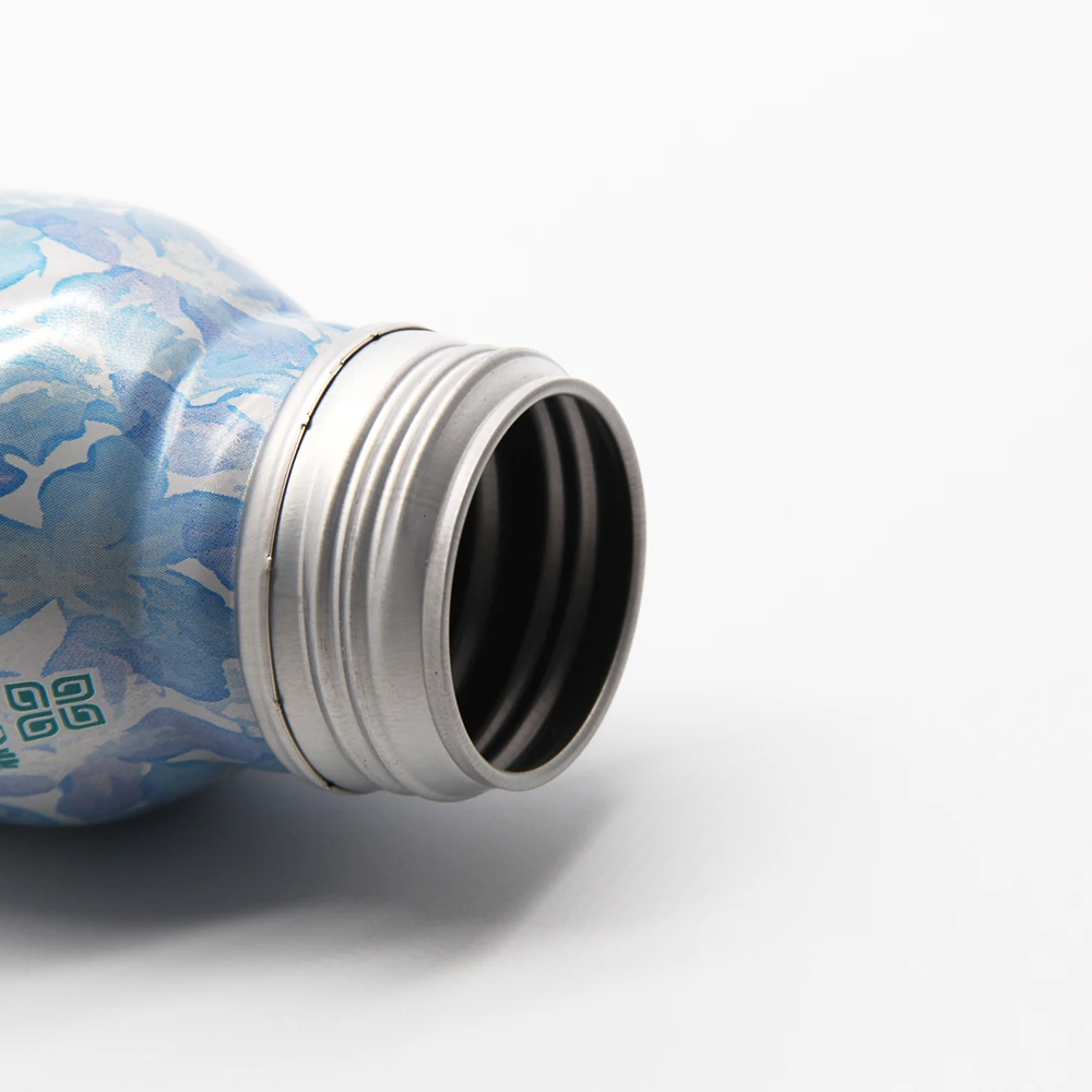 juice bottle beverage mini juice  stainless customized logo steel  empty customized logo  round bottles juice beverage bottle