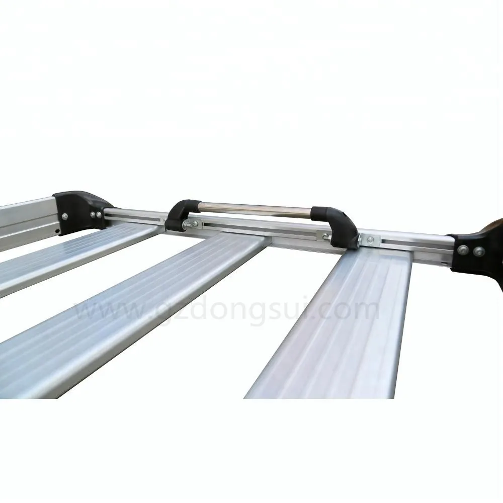 Универсальные алюминиевые послепродажные корзины для багажника на крышу 4X4