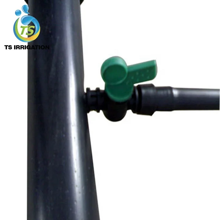 large diameter 63mm double layer agriculture greenhouse hdpe layflat irrigation drip main line pipe