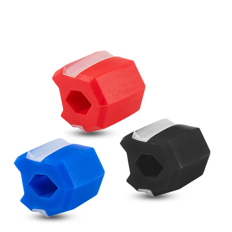 Wholesale Fast Shipping Bpa Free Facial Muscle Exerciser Ball Jaw Trainer Custom Color Package Jaw Exerciser