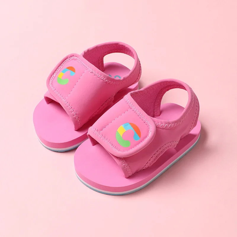 Infant Boys Girls Beach Pool Slides Sandals Home Animal Slippers Soft Shoes Anti-slip Slippers Kids Shoes pantuflas