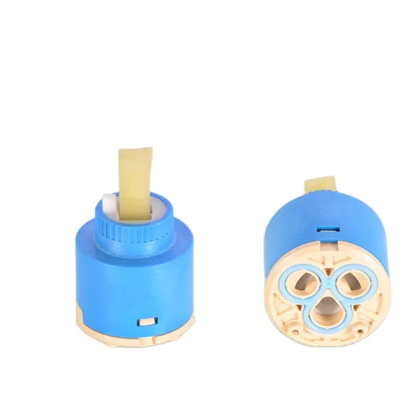 JD 40mm Low Torque Mixer Faucet Tap Plastic Ceramic Cartridge Without Distributor Leg With Ready Stock