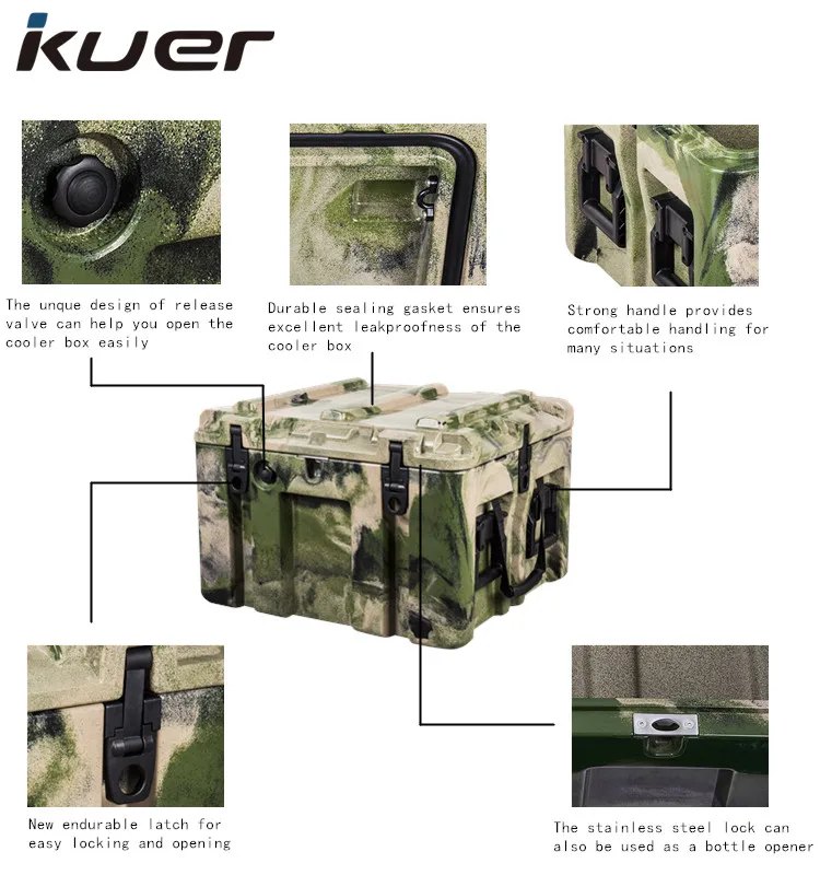 80L The fine quality lldpe tool storage box hand tool set networking tools box for truck car