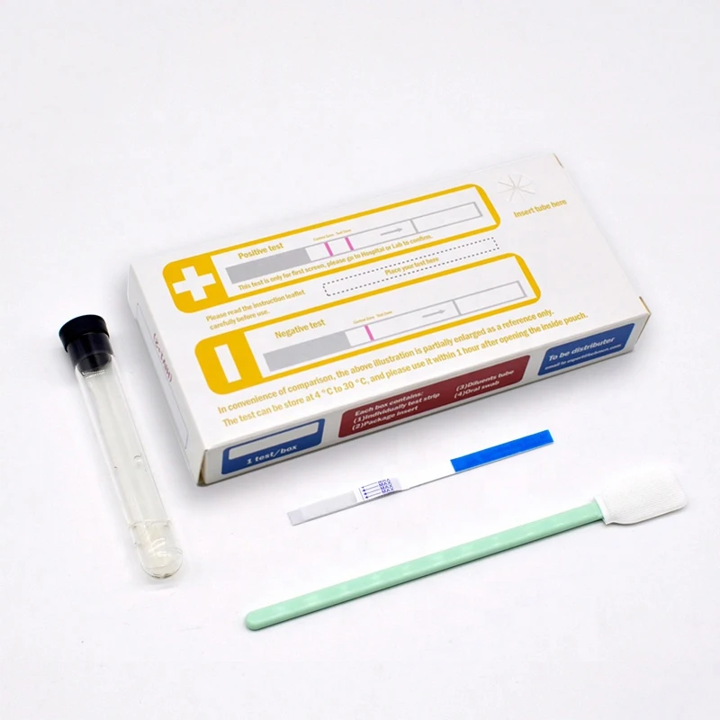 Aids HIV Rapid Easy Home Use Test Kit HIV Saliva  Rapid Diagnostic Cassette