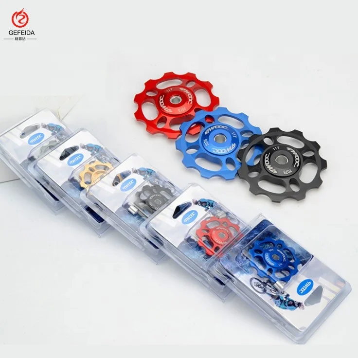 Wholesale Bike Accessories MTB Road Pulley Wheel Ceramic Rear Derailleur 11T Guide