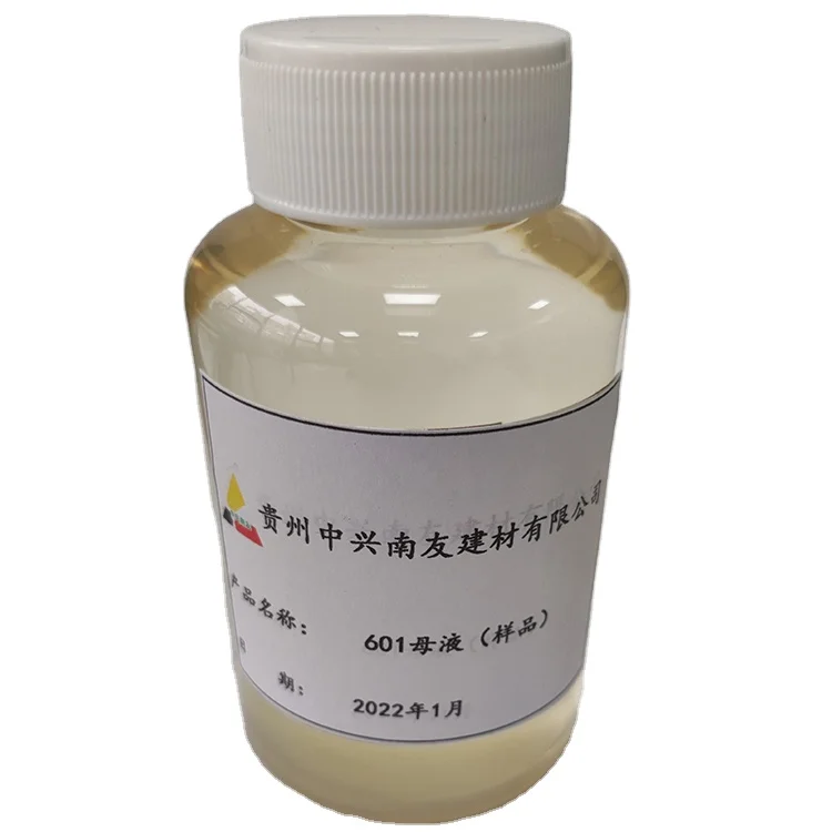 Polycarboxylate Acid Superplasticizer Powder Polycarboxylate Based Superplasticizer 601 Mother Liquor
