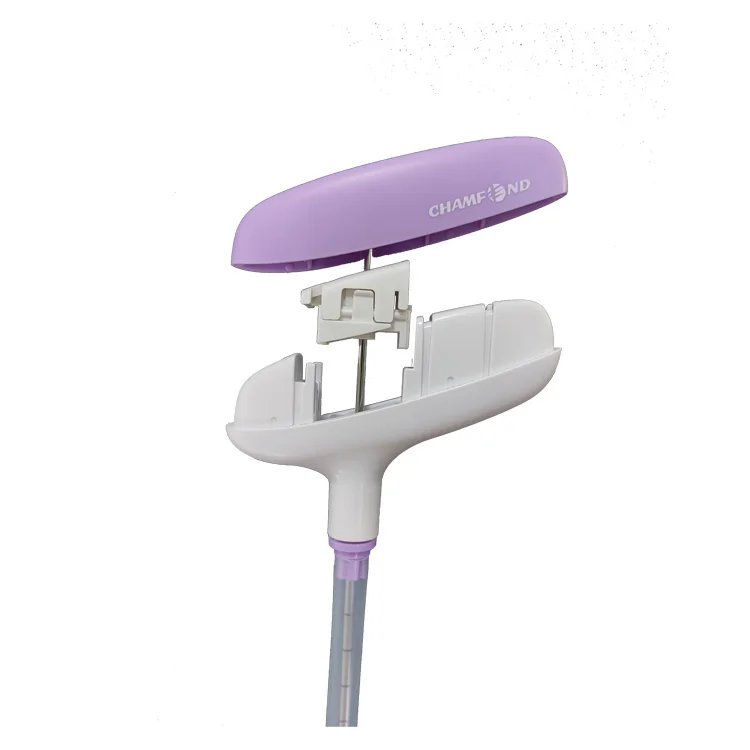 Hospital use disposable bone marrow aspiration needle with ergonomic handle