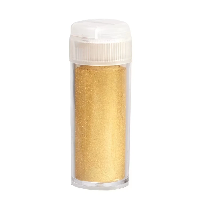 Wholesale Bulk Spray Food Grade Mica 15g Bottle All Natural Cockta Drink 24k Gold Dust Edible Glitter Cake Decoration Powder