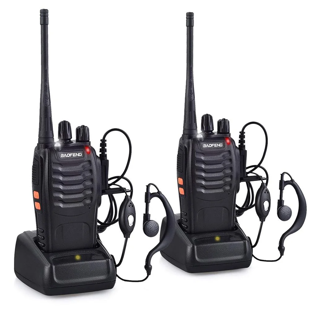 Manufacturer Price Baofeng BF-888S 5 km Range Handheld Intercom 2 Pieces Walkie Talkie For Kids