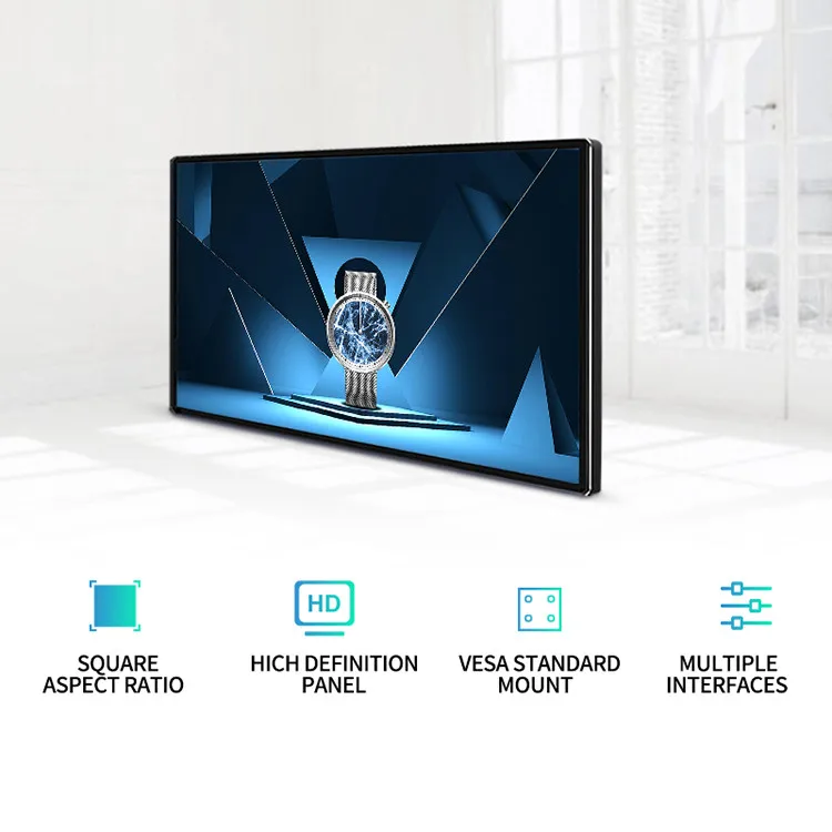 High Quality Lcd Display Digital Signage Wall Mount Ceiling Mounted Digital Signage Hanging Outdoor Advertisement Machine