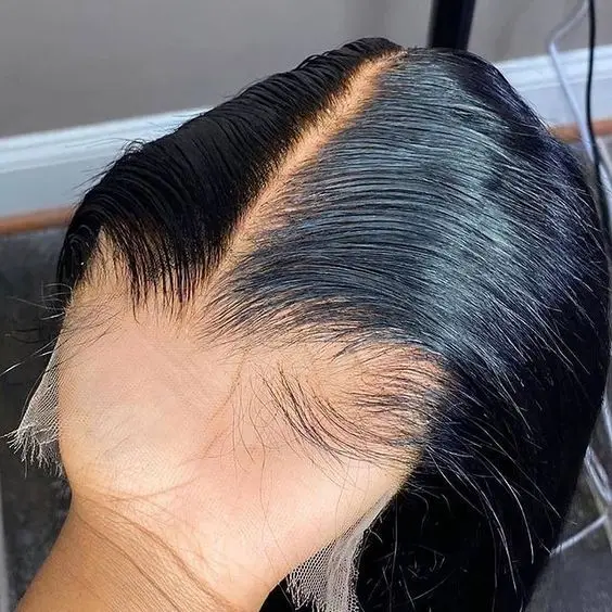 Raw Indian Bone Straight Human Hair Bundles,Cheap 13X4 13X6 Hd Pre Plucked Lace Frontal,4X4 5X5 6X6 Trasparent Lace Closure