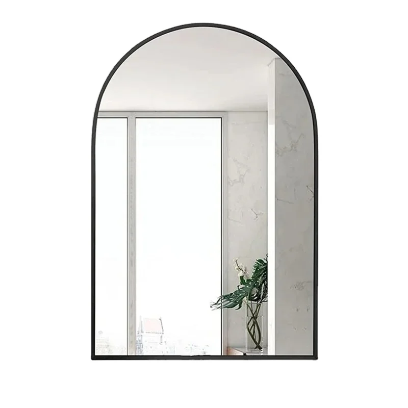 Factory price manufacturer supplier decorative round wall mirror suit makeup  with big mirror