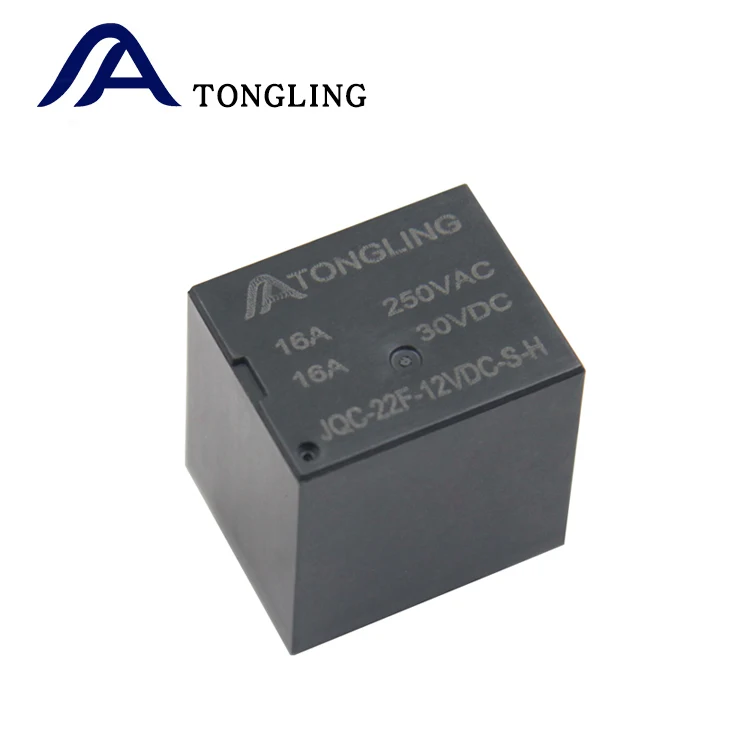 JZC 22F JQC-22F 5V 6V 9V 12V 24V 4 Pin 16A Small PCB Relay