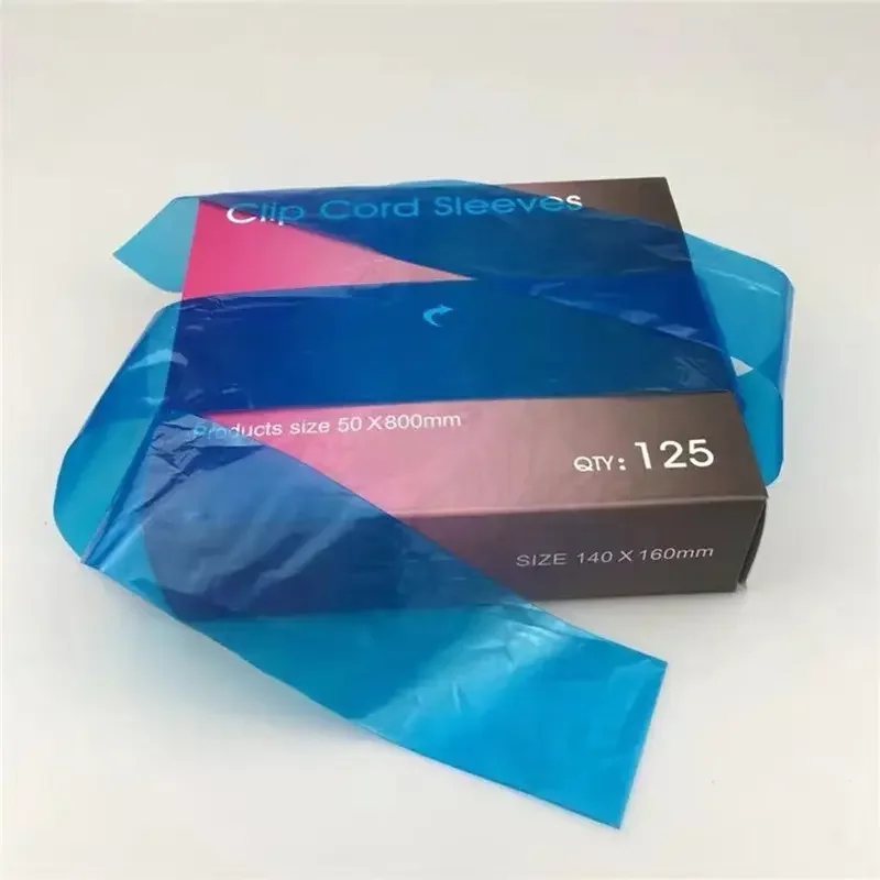 Disposable Plastic Tattoo Machine Clip Cord Sleeves Permanent Makeup Tattoo Machine Clip Cord Bag