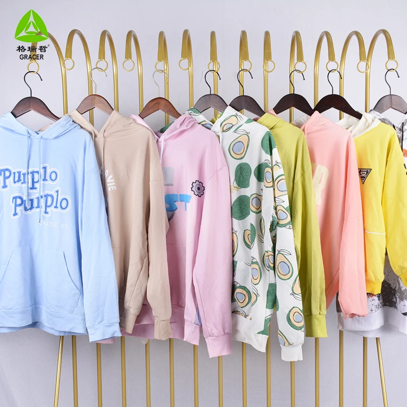 Ledes German Bundles Korea Used Clothes Sweatshirt Belif