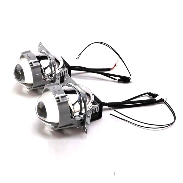 High Power 6000k 12v Car Lamp A9 Bi Led Projector Lens Front Light Car And Motorcycle Headlight Retrofit Turning