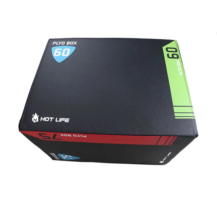 Wholesale Custom Logo Fitness Anti-Slip 3 In 1 Soft Jump Box For Body Building Training