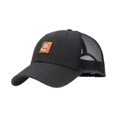 OEM 6-панельная сетчатая Кепка, Высококачественная однотонная шляпа для дальнобойщиков, оптовая продажа с индивидуальным логотипом, Спортивная Кепка с нашивками