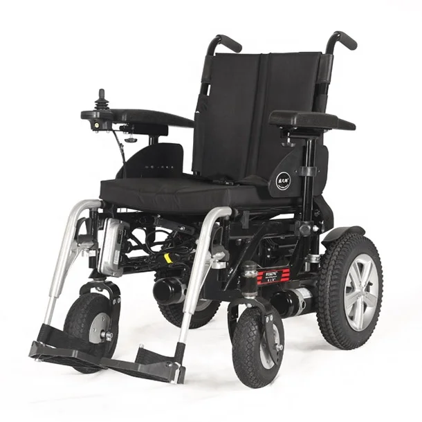 Lightweight folding electric wheelchair