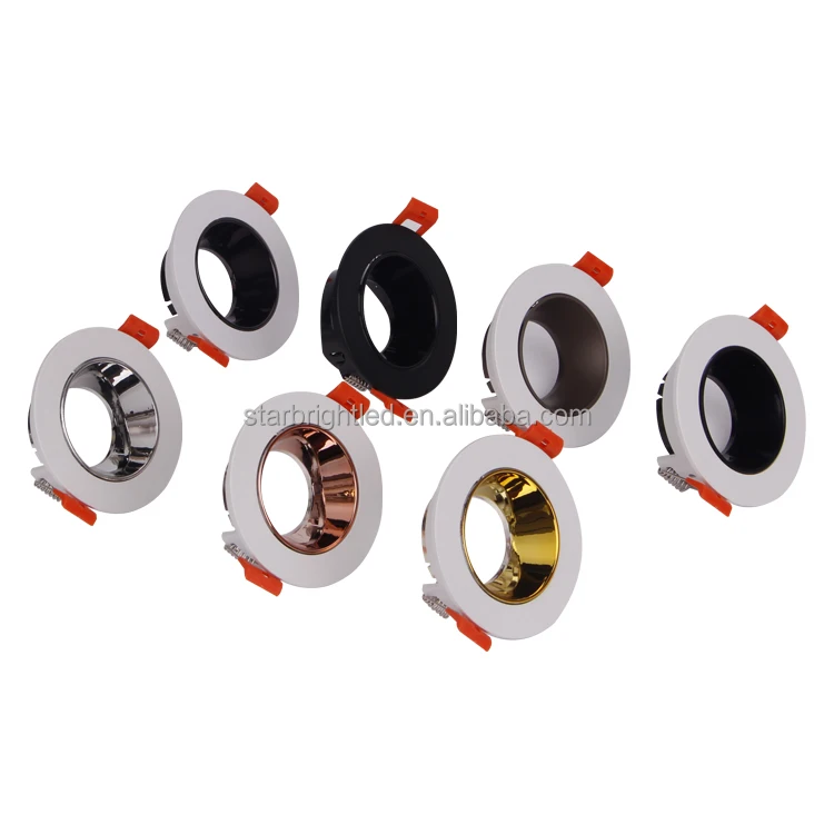 led  spot light module housing GU10 GU5.3 GX53 MR16 led modules gu10 downlight module housing fixture