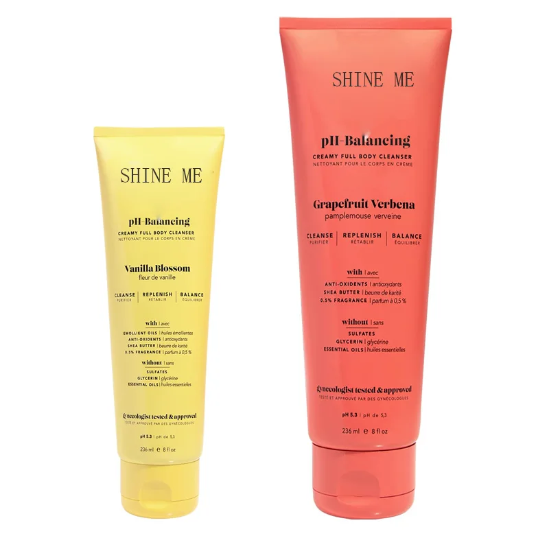 OEM Natural Gentle Fragrance-Free PH Balance Yoni Wash Feminine Sulfate Free Wash Wipes Odor Block Feminine Care Set