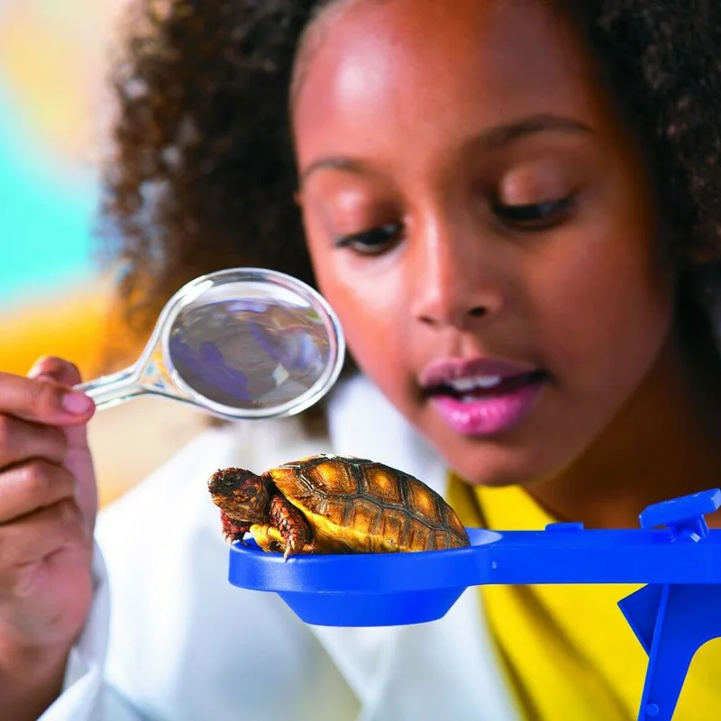 Пластиковое увеличительное стекло для подарка Mini Aid Kids 35 мм