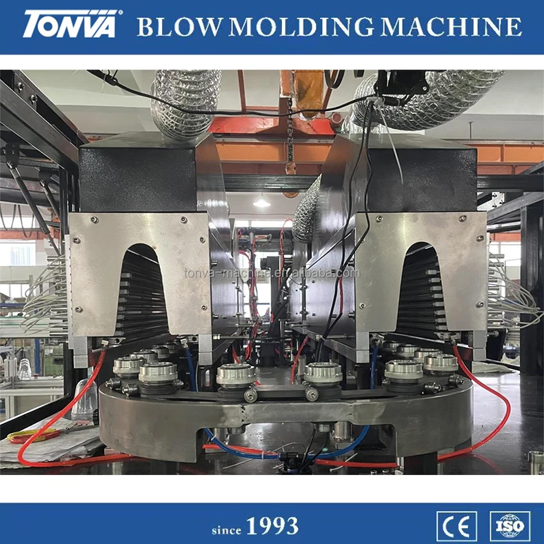 Nut Cans plastic Hand feeding  PET blow molding machine manufacturer