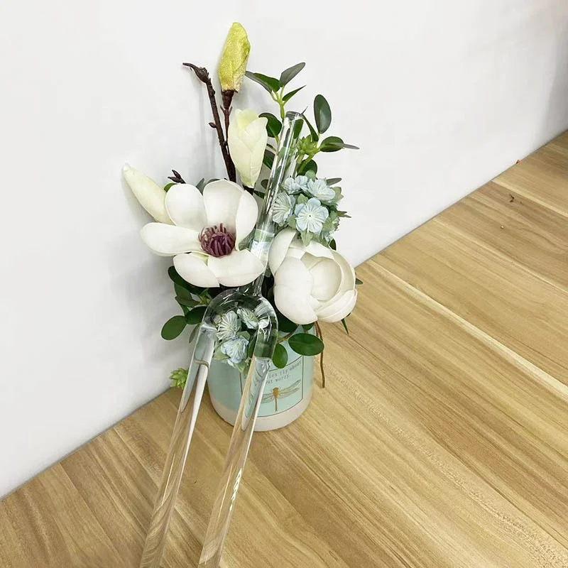 RINGChANT 16mmTo 30mm Clear High Purity Quartz Crystal Tuning Fork With Bag for Meditation