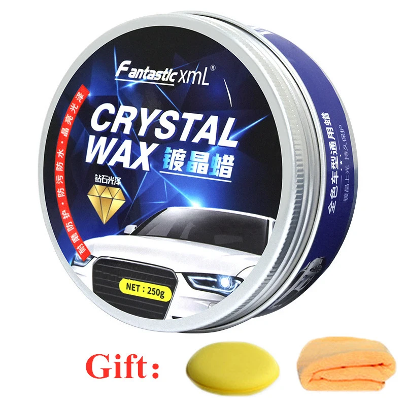 Car Wax Polishing Paste Wax Scratch Repair Agent Paint Car Crystal Hard Paint Care Waterproof Coating Wax For Auto Paint