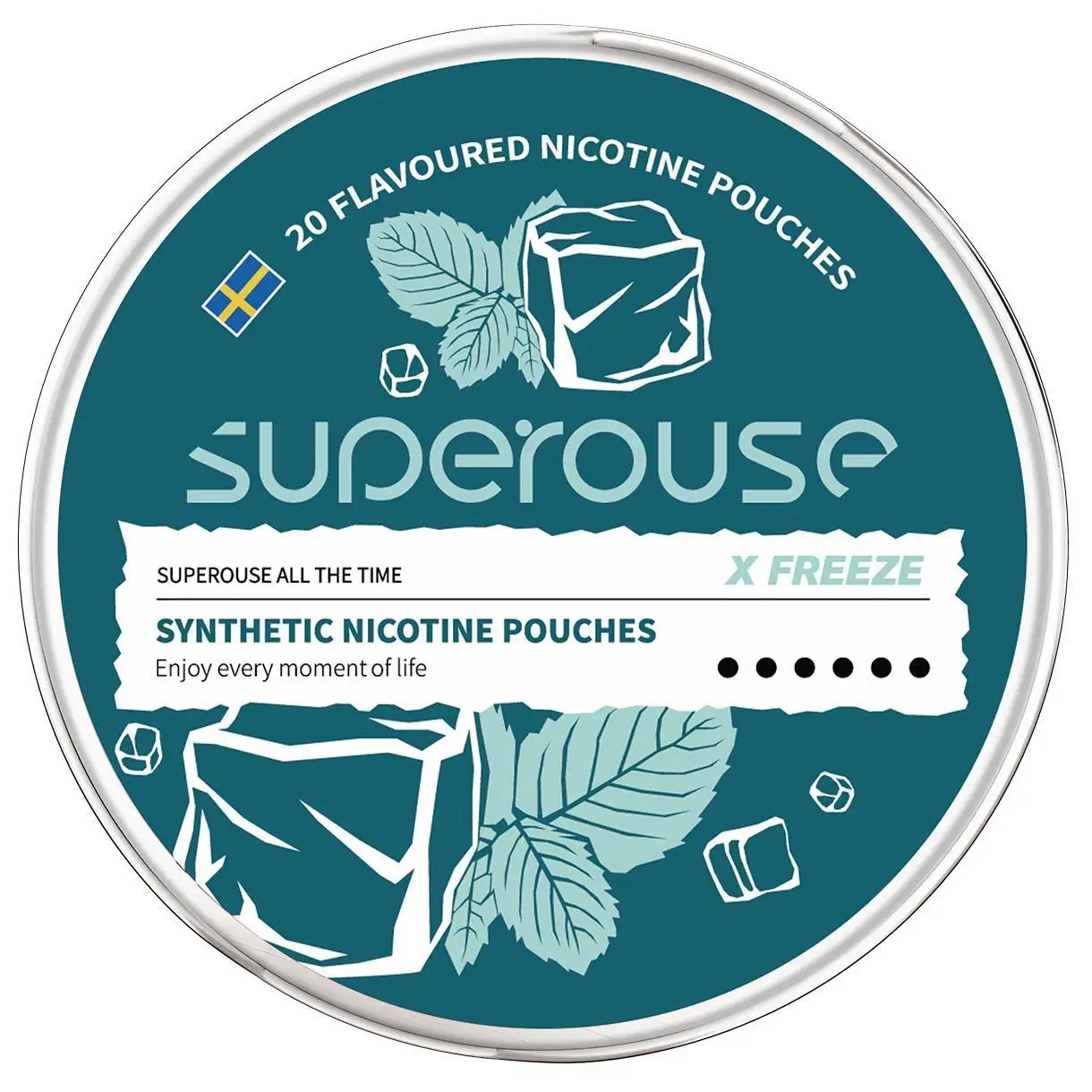 Best Price Pocket-Sized Plastic Nicotine Pouches Snus Container for chew and nicotine free pouches