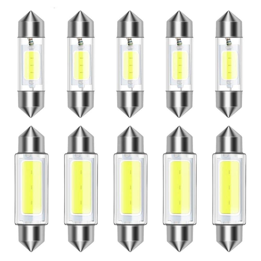 Новейшая светодиодная лампа Canbus C5W для номерного знака 31 мм 36 39 41 гирлянда салона автомобиля купольная чтения C10W Автомобильная Лампа 6000K белая