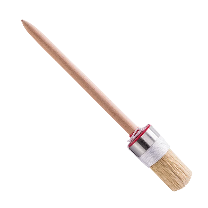 High Quality Professional Thread and Metal Ferrule Round Paint Brush