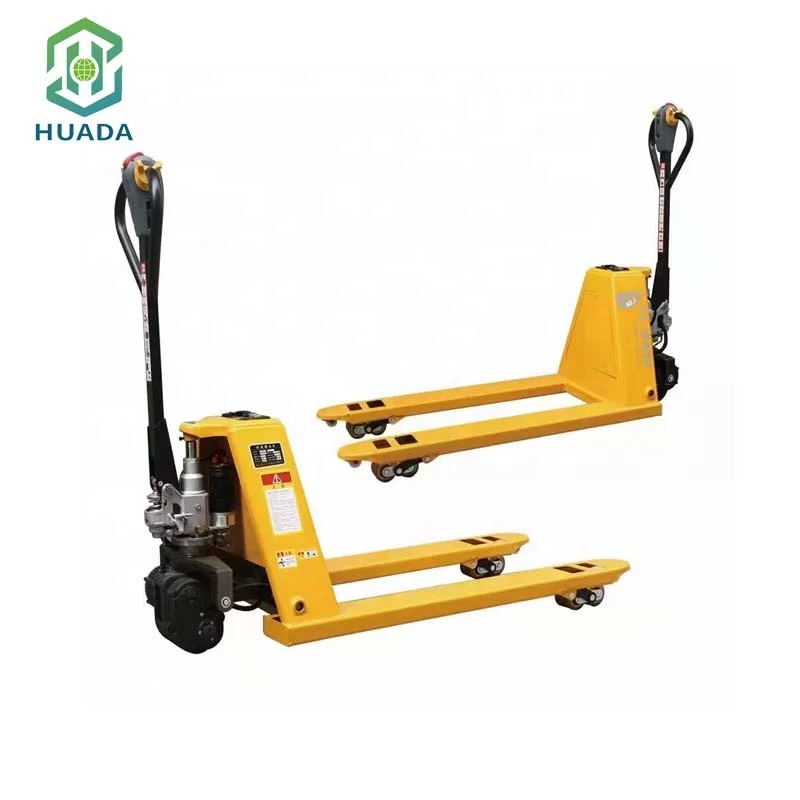 High quality china 2.5 tons Warehouse Double Pressure Relief hand pallet truck hydraulic hand pallet truck