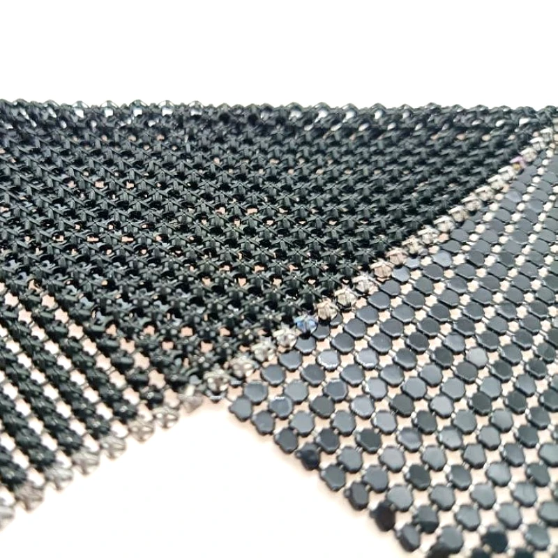 Metal Fabric Curtains for Room Dividers or Separators