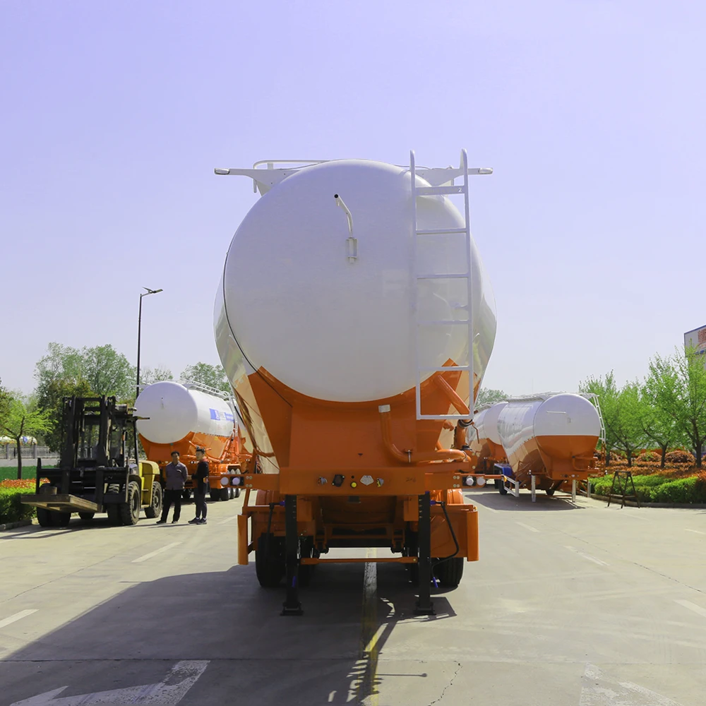 Brand New 3 Axle 40ton 50ton V Type Bulk Cement Tanker Trailer Dry Powder Cement Bulker